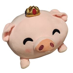 Youtooz Technoblade 16in Pink Stuffed Plush Pig with Crown